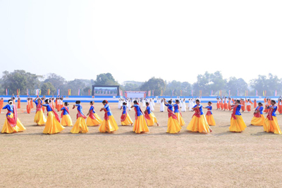 Glimpses of Republic Day celebration: Tripura along with other parts of the country celebrated the 77th Republic Day with enthusiasm and patriotic fervour amidst tight security arrangements. The main programme and Republic Day parade was held at Assam Rifles ground in Agartala on January 26 morning, in which Governor Indrasena Reddy Nallu unfurled the national flag.