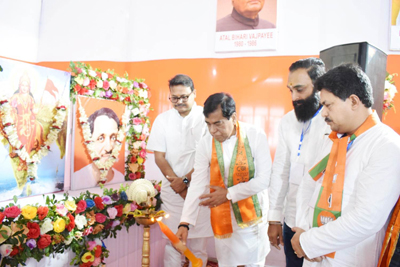 BJP state General Secretary Amit Rakshit chaired training camp of the BJP leaders of 7-Ramnanagar Mandal on May 28.