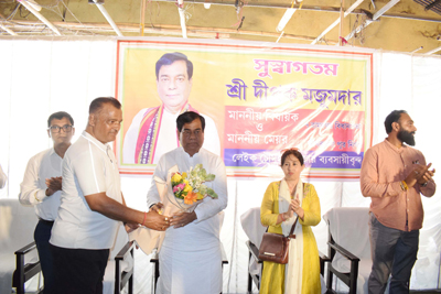 Temporary committee of Lake Chowmuhani market of Agartala was constituted on April 6 in presence of Mayor of Agartala Municipal Corporation (AMC), Dipak Majumder.