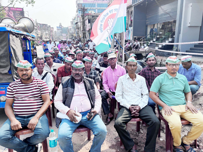 Unorganised Congress holds public rally at Agartala on March 05 (1)