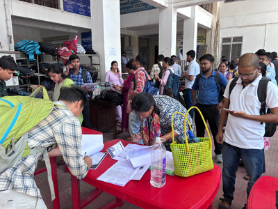 The Department of Manpower Planning hosted a job fair at Agartala on May 30.