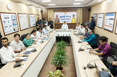 Chief Minister Dr Manik Saha unveiled Yoddha website during Mukhyamantri Samipeshu programme at TIFT in Agartala on July 15.