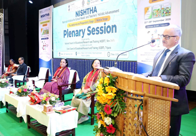 Plenary session of NISHTA scheme held at Agartala on September 22.