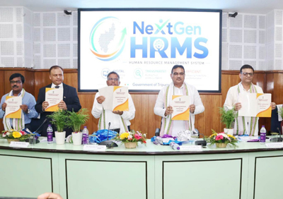under the initiative of Rajnagar mosque on September 8. Finance Minister Pranajit Singha Roy attended the launching programme of four New Models in Pragna Bhawan at Agartala on September 8 on NextGen Human Resource Management System (HRMS), a digital platform aimed at providing government employees with faster and more transparent services.