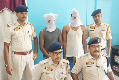 Two persons from Bihar state were arrested with firearms by police under NCC police station of Agartala on September 7.
