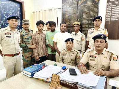 Police arrested several persons after chaos erupted in Battala area West Agartala Police station on March 30.