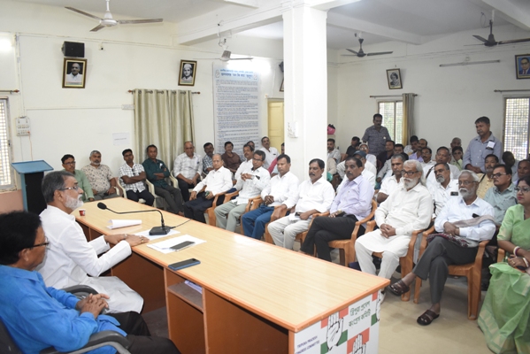 Tripura Pradesh Congress organized a special meeting at Congress Bhavan in Agartala on October 23.