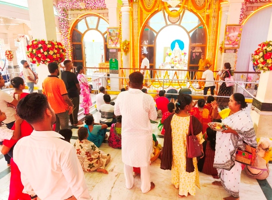 Tirudhan Diwas of Baba Loknath observed at the Loknath Ashram in Agartala on June 3.
