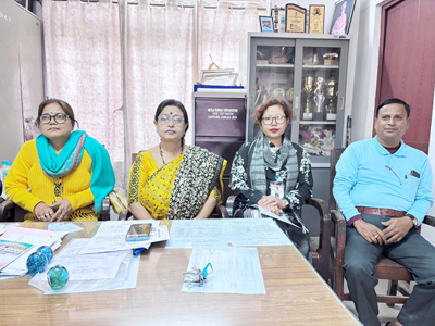 Netaji Subash Vidyaniketan authorities  of Agartala addressed a press conference on January 21.