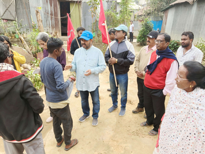 CPIM organized a public outreach programme at Agartala on February 4.