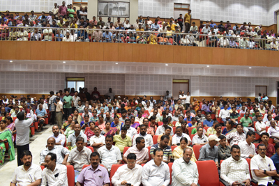 Rastriya Hindu Front organised a convention at Muktadhara auditorium in Agartala on April 25 on population control .