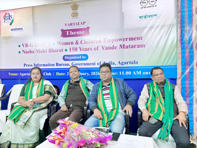 Tripura Commission For Protection of Child Rights (TCPCR) conducts a seminar on women and child empowerment at Agartala Press Club on January 29.