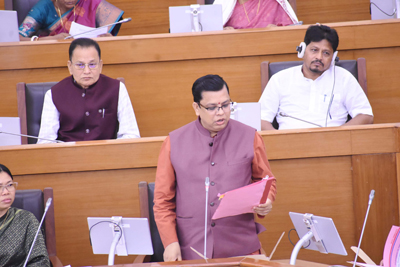 Glimpses of the last day of the Budget session of Tripura Assembly on March 23.