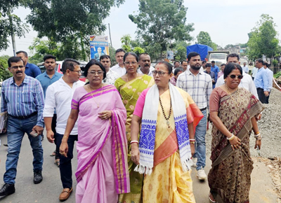 Tripura Assembly's estimate committee visited different areas under Badarghat Assembly constituency on May 30.