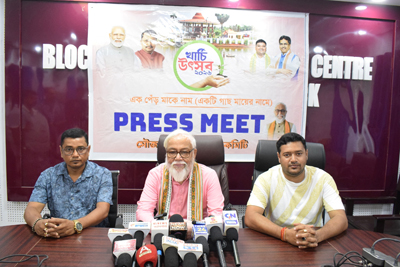 MLA of Khayerpur assembly constituency, Ratan Chakraborty on July 5th addressed a press conference on the upcoming Kharchi Puja festival.