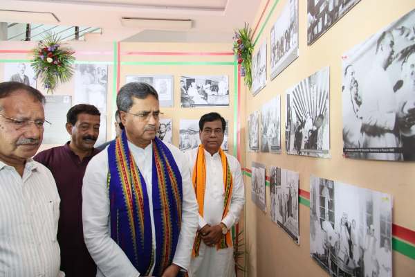 Chief Minister Dr Manik Saha on July 6 laid the foundation stone for a 13-foot bronze statue of Dr Syama Prasad Mookerjee at the Dr Syama Prasad Mookerjee Hall, formerly known as the Town Hall, in Agartala.