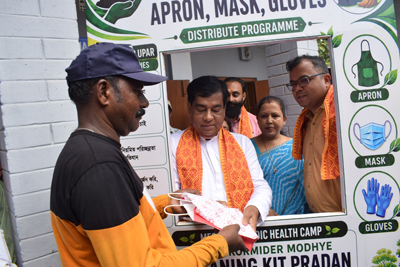 Mayor of Agartala Municipal Corporation (AMC) Dipak Majumder inaugurated an Ayurvedic health camp at Krishnanagar club in Agartala on August 29.