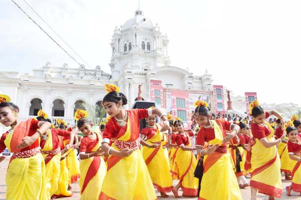 Birth anniversary of Rabindranath Tagore observed at the state museum premises in Agartala on May 9.