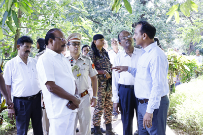 Tripura Governor Indrasena Reddy Nallu attended World Nature Conservation Day celebration at Heritage Park, at the outskirts of Agartala on July 28.