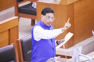 MLA Gopal Roy raised his questions towards the treasury bench in the Assembly on March 19.