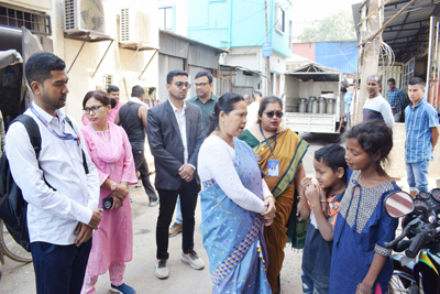 Tripura Commission for Protection of Child Rights (TCPCR) team visits different parts of Agartala city on January 28 to rescue children who need proper care and protection from exploitation.