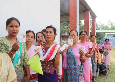More than 81 per cent of the 9,62,697 eligible voters exercised their franchise standing long queues in the politically significant elections to the Tripura Tribal Areas Autonomous District Council (TTAADC), held across all eight districts of the state on April 12 to decide the fate of 173 candidates, including eight women.
