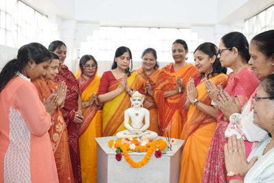Mahavir Jayanti observed amidst religious fervour at Agartala on March 31.