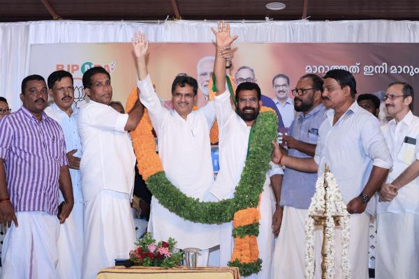 Tripura Chief Minister Dr Manik Saha on March 26 addressed two major election rallies in Kerala as part of BJP’s campaign for the state's upcoming 140-member Assembly elections and participated in a rally at Town Junction in the Dharmadam Assembly constituency in support of BJP candidate K. Renith.