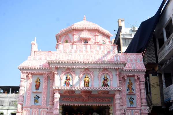 Glimpses of Durga Puja pandal and idols of Aaikatan Yuba Sanstha, Agartala.