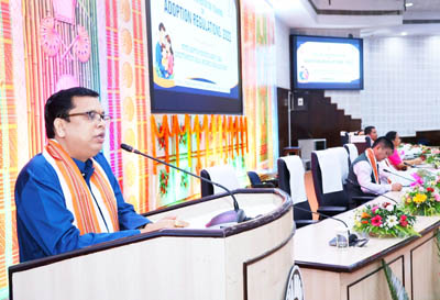 Social Welfare and Social Education Minister Tinku Roy inaugurated an orientation training programme on Adoption Regulations 2022 at Pragna Bhavan in Agartala on July 9.