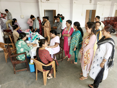 RIPSAT organised a TB screening and awareness camp in Agartala on July 29 .