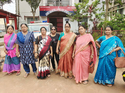 All India Democratic Women Association leaders submitted a deputation at East Agartala Women police station on September 4 in support of their demands.