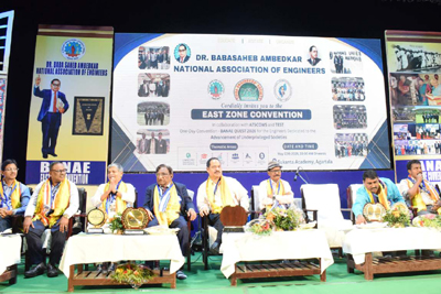 East Zone convention of Babasaheb Ambedkar National Association of Engineers held at Sukanta Academy auditorium in Agartala on May 10.