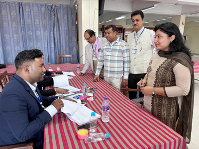 Tripura Bar Council Elections held at Tripura High Court complex in Agartala on February 14.