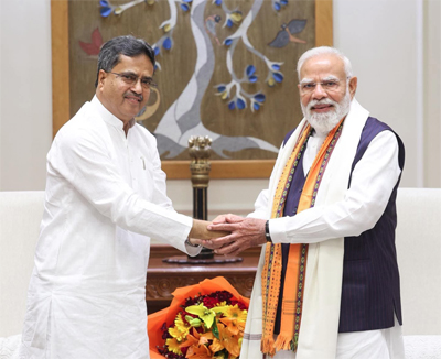 Chief Minister Dr Mani Saha met Prime Minister Narendra Modi in New Delhi on May 26 and held detailed discussions on several important issues related to the development of Tripura. CM also urged the PM to establish an AIIMS in the state.