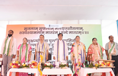 Mayor of Agartala Municipal Corporation (AMC) Dipak Majumder laid the foundation stone of the new ward building of ward number 35 of AMC on October 30.