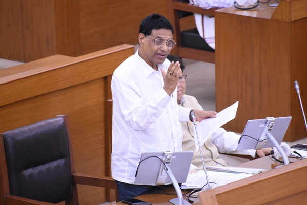 Congress MLAs present at Tripura Assembly special session to discuss women reservation bill on April 30.