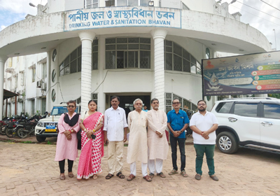 Tripura Pradesh Congress submitted a deputation at DWS office in Agartala on July 3 in support of their demands.