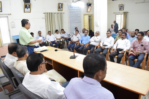 Congress leaders chaired a meeting of Tripura Pradesh’s legal cell at Congress Bhavan in Agartala on August 22.