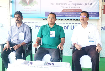 A morning march was organised by PWD department to mark Engineers Day in Agartala on September 15.