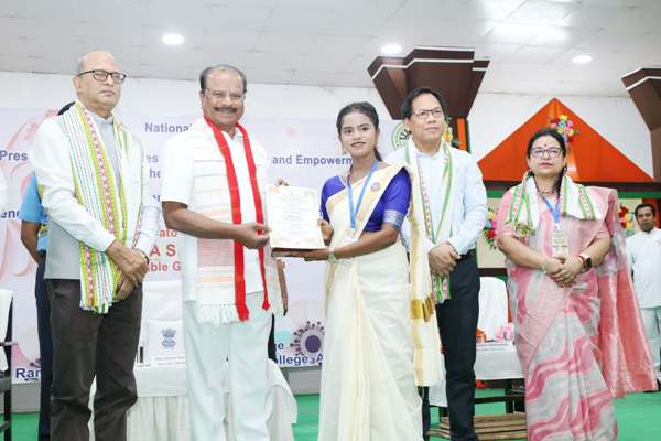 Tripura Governor Indrasena Reddy Nallu attended the inaugural session of PM USHA sponsored two day seminar at MBB College in Agartala on March 12.