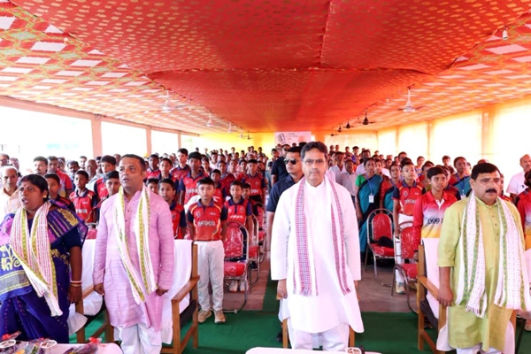 Chief Minister Dr Manik Saha  along with BJP leaders participated in the 136th episode of Mann Ki Baat programme of Prime Minister Narendra Modi, organised at Booth No. 51 of 13 Pratapgarh Mandal  in Agartala on July 26.
