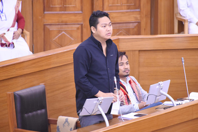 Glimpses of the last day of the Budget session of Tripura Assembly on March 23.