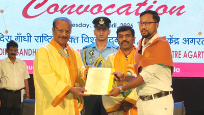 IGNOU holds 39th Regional Convocation, awards 1,400 degrees