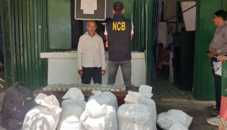 Massive joint raid by NCB and BSF in Madhupur: Rs 33.62 lakh cash and 51 kg Ganja seized