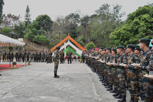 IG Assam Rifles reviews security situation in Dima Hasao; troops praised for exemplary performance