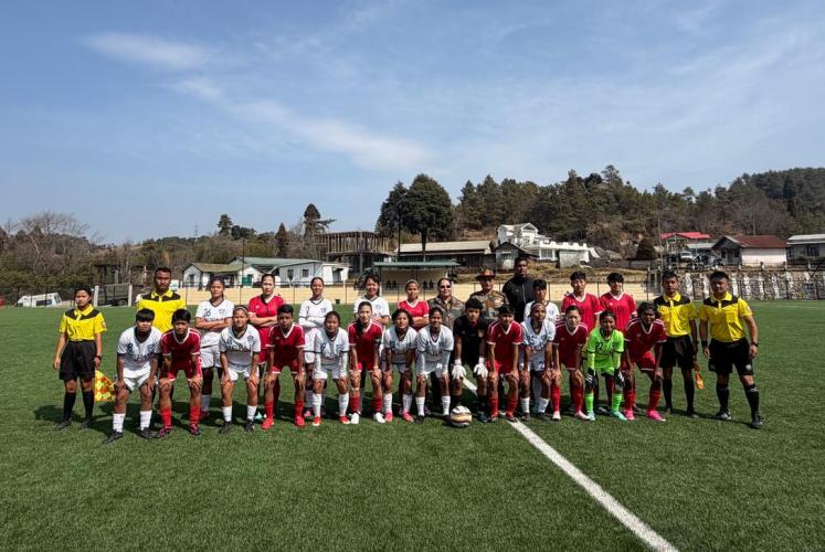 AR women football team makes way to semi finals of AR Sentinel cup-2026