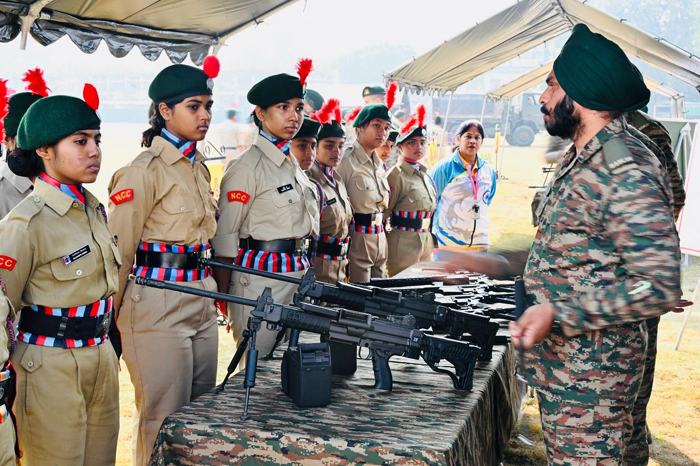 Indian Army showcases weapons and capabilities at Tripura Institute of Technology
