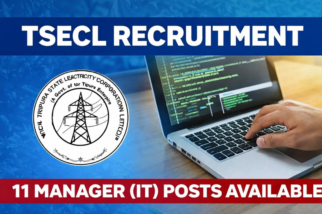 TSECL Announces Recruitment for Manager (IT) Posts; 11 Vacancies Open