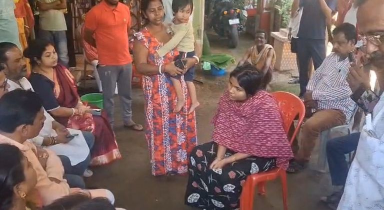 Newly elected BJP MLA visits deceased BJYM leader house in Dharmanagar; widow demands answers